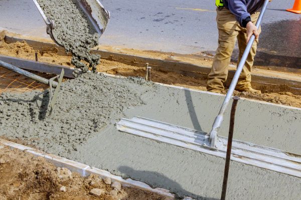 Denton Concrete Installation